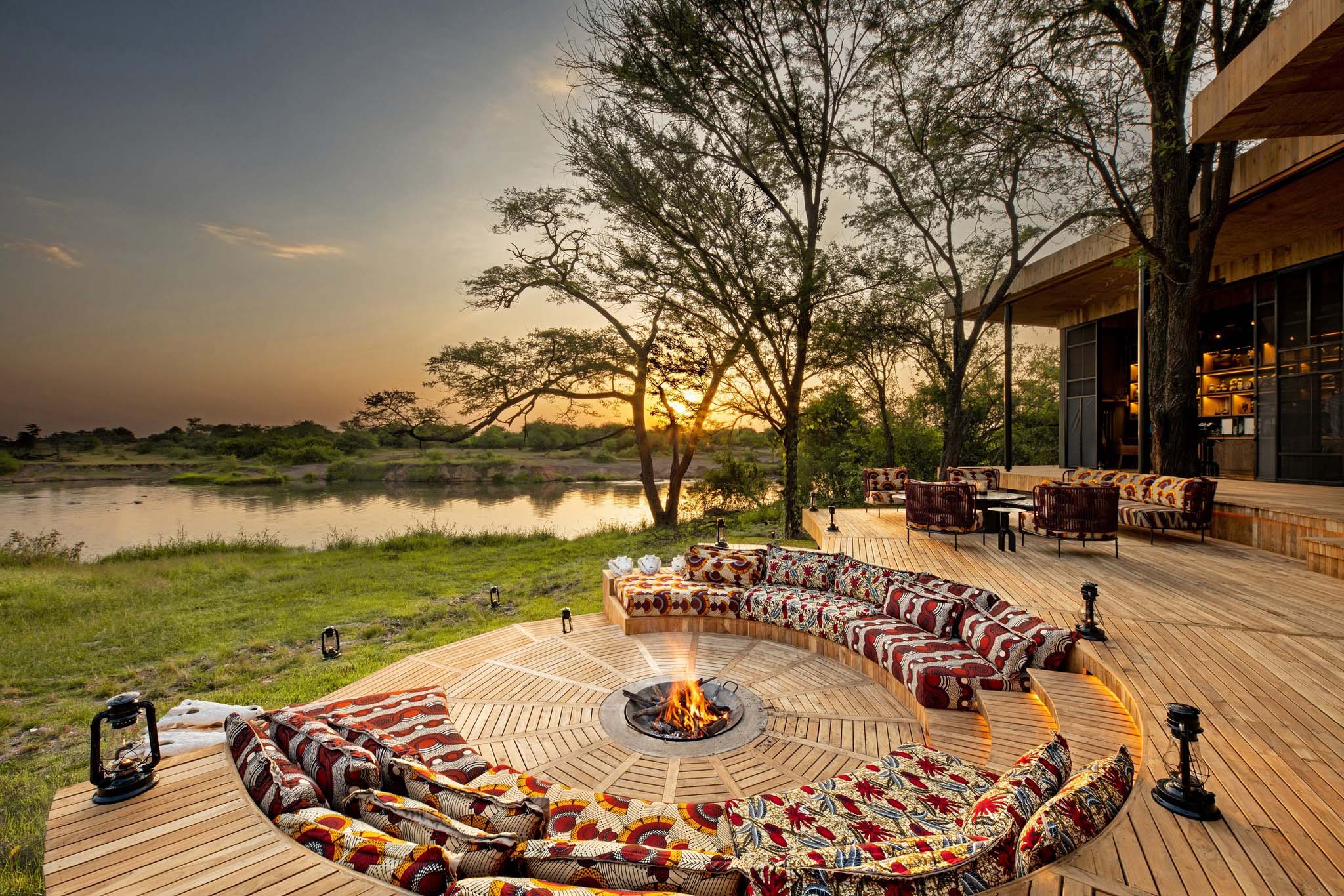 Stay at AndBeyond Grometi during your Tanzania Luxury Safari